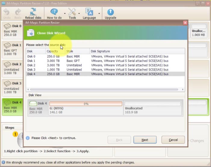 source disk