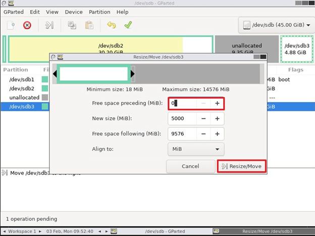 Move recovery partition Windows 11