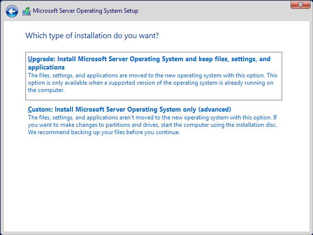 Install Windows Server 2022