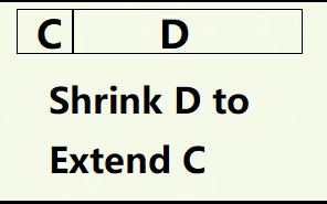 Shrink and Extend Partition